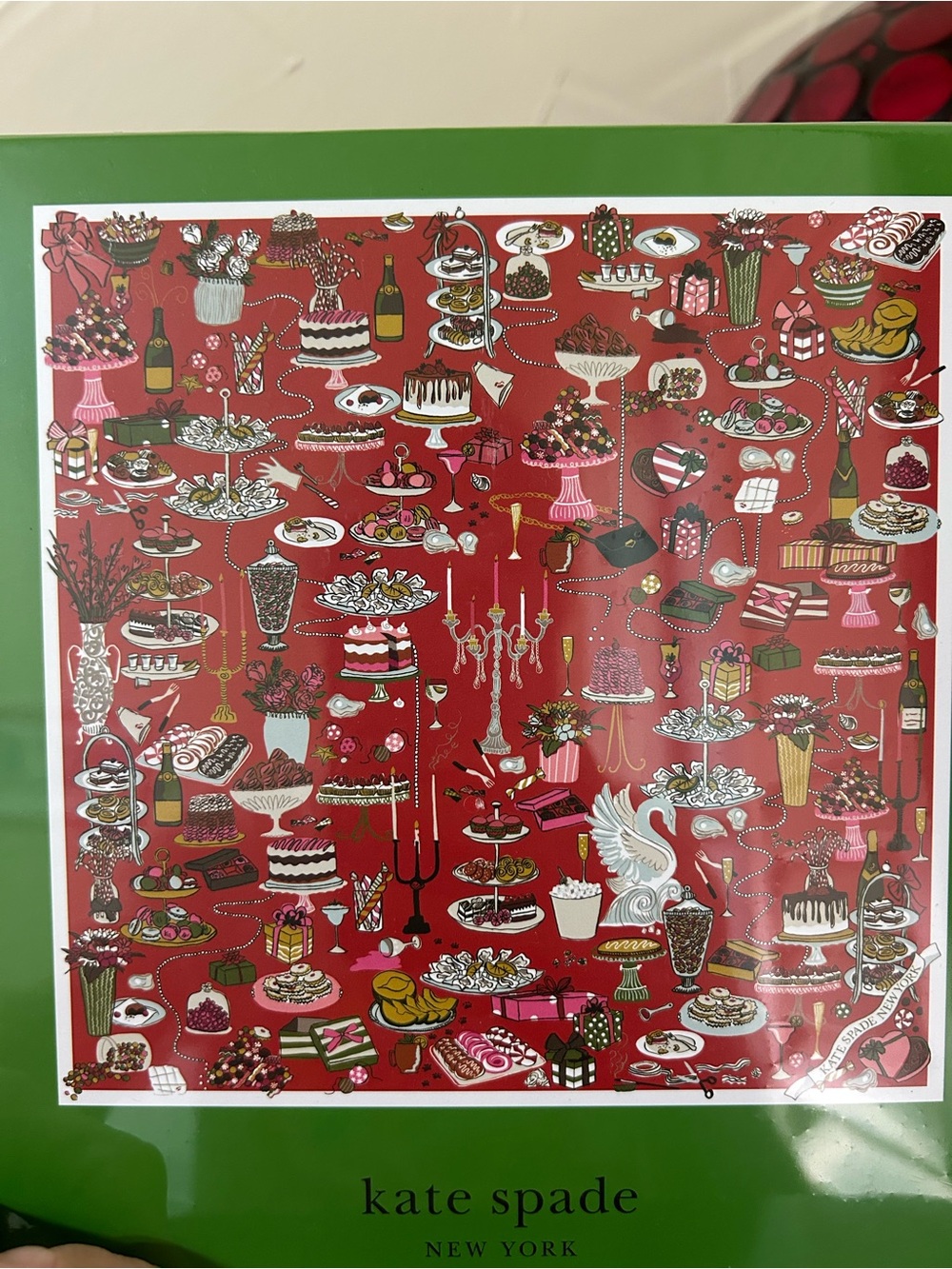 kate spade Party Table 500 Piece Puzzle - Picture 2 of 14